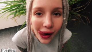 RedFox XXX - POV Deep Blowjob Young Naturalist Gets Dick In Mouth Redfox Red Fox , babe double anal on babe -0