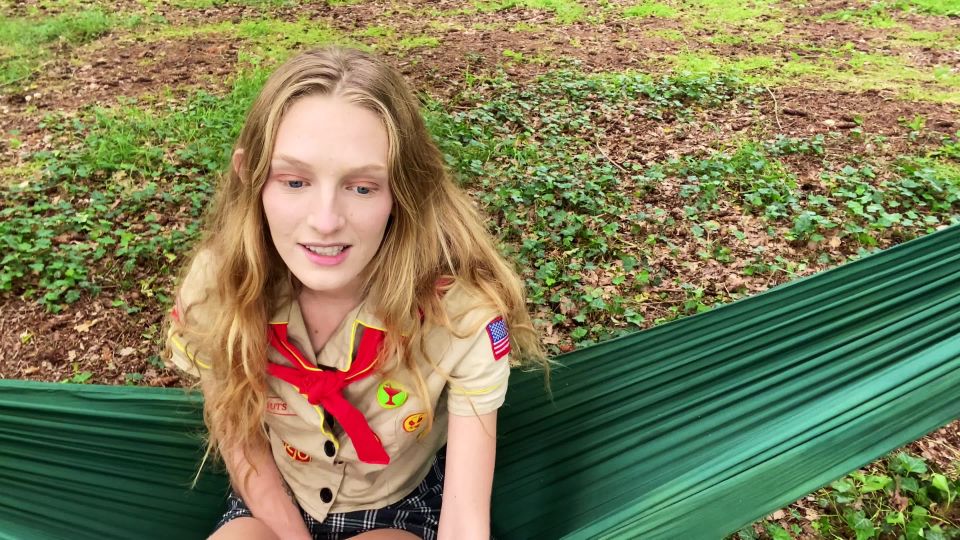 free porn clip 23  Kwgirlx – Girl Scout Gets in Trouble, role play on public