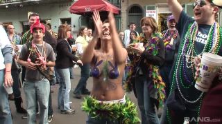 Mardi Gras Gives You More Tits And Ass Than Ever - Outdoor-7