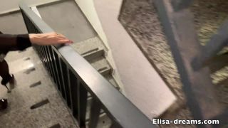 Elisa Dreams - Getting fucked bareback by a BBC in public places-5