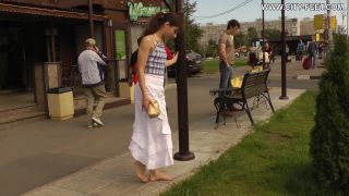 free porn video 28 City Feet – Autumn barefoot walk. Part 2, foot fetish snapchat on feet porn -8