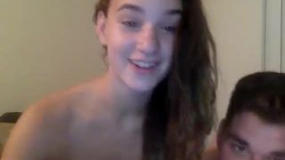 Teen couple fuck on webcam, old school hardcore porn on webcam -9