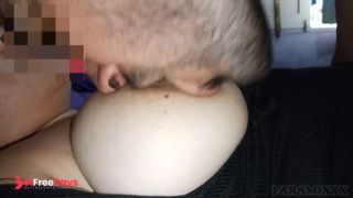 My husband makes very rich sounds when he sucks on my big tits and hard nipples, good breastfeeding-3