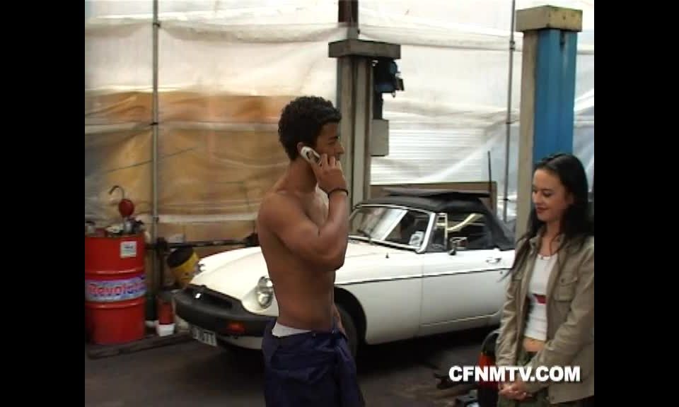 Cfnmtv: Motor Maintenance - Clothed female naked male