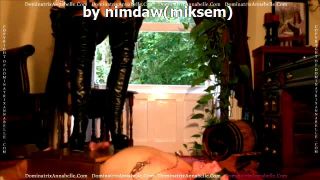 xxx clip 14 lipstick fetish Dominatrix Annabelle - Humiliated while Bound, Trampled, and Flogged., kicking on fetish porn-0
