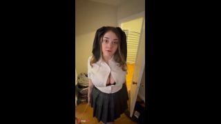 Shy Drummer Girl with Massive Tits tries to seal the deal-2