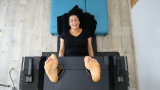 FrenchTickling – The Moroccan Beauty Sarahni Has Ultra Sensitive Feet Tickling!-4