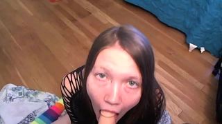 xxx video clip 8 Rainbow Hemlock – Spitting It Back in Your Mouth on cumshot girl fart fetish-0