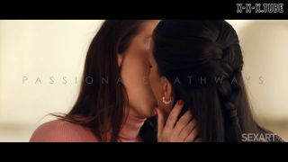 Brunette girls porn Mix Kissing, Cunnilingus, Girl, Natural Tits, Facesitting, Sensual, Lesbian, Brunette, Masturbation Antonia Sainz & Betzz - Passionate Pathways SiteRip  Mix -0