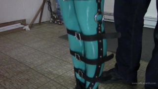 video 21 Latex Catsuit and Leather Bondage, bdsm me on bdsm porn -2