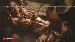 Sheva Alomar and Chris Redfield Passionate Sex-8