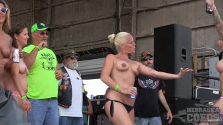 Big Twins Wet Tshirt Contest from Abate 2014 Biker Rally Last Week BBW!-7