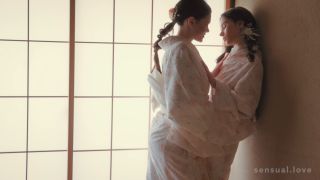 Lesbimania Kinsley White, Leona Mia - Sensual Geishas - Lesbian-1