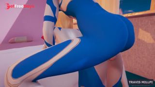 Invisible Woman is getting fucked with elastic dick in anal 2  parody-3