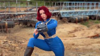 Sweetie Fox - Fallout Cosplay Redhead Beauty Rough Fucks with Stranger -  (FullHD 2024) New Porn-0