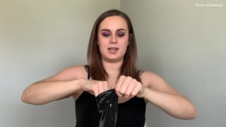 online adult video 37 girl fart fetish fetish porn | Nina Crowne – How to Put on Latex Opera Gloves | femdom joi-4