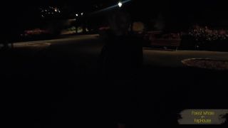 Sucking a real stranger's condoms eating trash and dirt. My absolutely extreme night walk - UltraHD/4K2160p-0