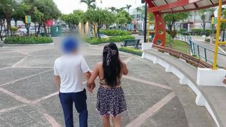Big Booty Latina I met a stranger in the park and we went to have sex at the house.-2