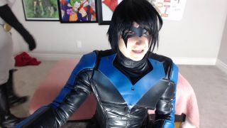 M@nyV1ds - Kosplay_Keri - Catwoman pegs Nightwing full camshow-3