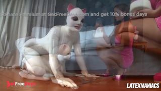 Latex Fetish Maniac Angelica Heart dominates her slave-1