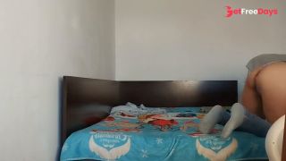 Sexy tries on panties. Watching a hairy , hairy pussy, big tits, big ass. Hot latina with big-9