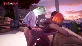 Futa and Femboy Threesome-7