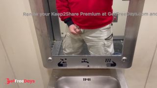 [GetFreeDays.com] Risky wank in public toilet, thick cumshot. Adult Film June 2023-2