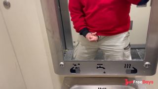 [GetFreeDays.com] Risky wank in public toilet, thick cumshot. Adult Film June 2023-6