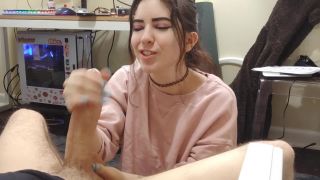 online video 35 LilRedVelvet – Huge Dick Cock Worship BJ Facial on femdom porn condom blowjob-3