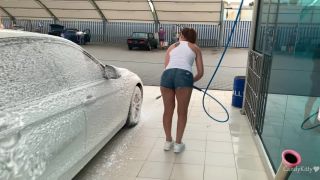 free amateur tube Candy Kitty - Girlfriend Washed my Car well with Foam and even better Sucked Dick , teen on teen-9