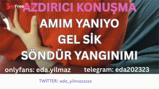 AMIM YANIYO- GEL SK- AZDIRICI KONUMA- DRTY TALK- TURK MLF- TURK PORNO- TURK FA- FA-3