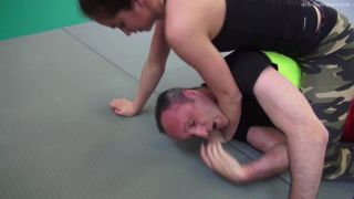 xxx video 3 Skilled Female Fighters - Lubka Grappling Fight Vs. Gernot | scissors | femdom porn sensual femdom-7