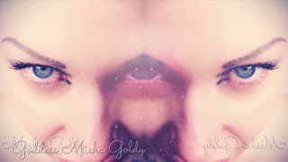 adult clip 25 The Goldy Rush - Mistress Misha Goldy, Russianbeauty - Mesmerizing Eye Contact and Lips and Tits and Joi - FullHD 1080p on femdom porn mature bbw femdom-7