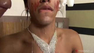 Latina Transsexual Diva Splattered By Yagos Man Juice shemale Kamilli Santos, Yago Ribeiro-9