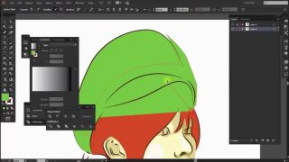 Mom Sexy Girl Vector Art Tutorial-4