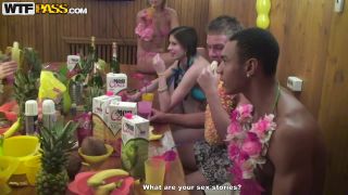 Theme sex party in Hawaiian style, part 2-1