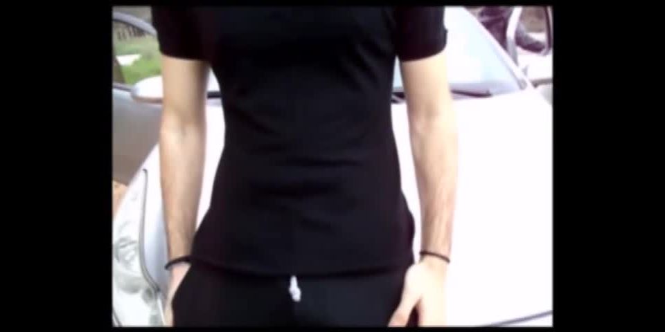online adult video 18 We make our slave cum on our feet in public - handjob - handjob porn 
