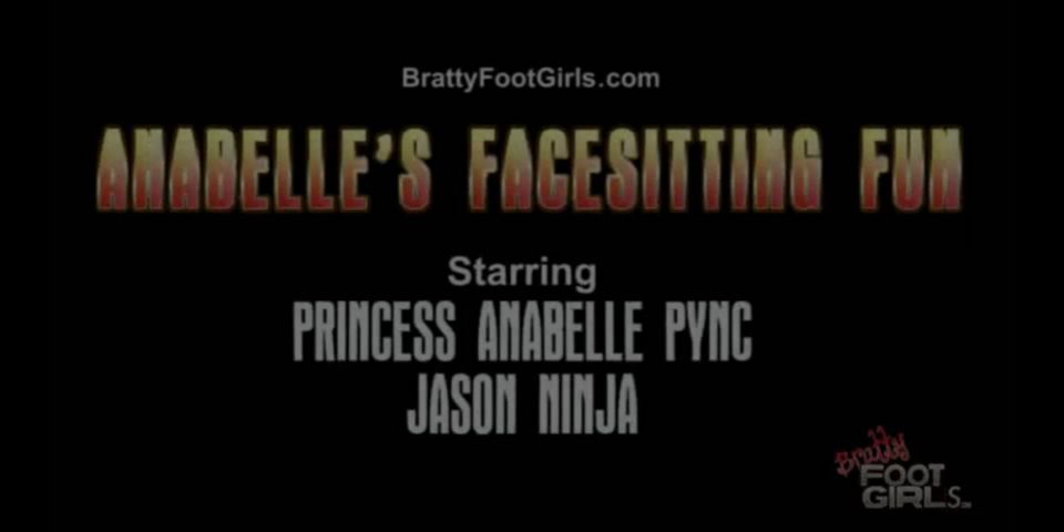 online xxx video 48 body cast fetish femdom porn | Bratty Foot Girls - Anabelle Pync - Anabelles Facesitting Punishment - SD 480p | facesitting