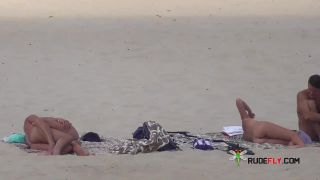 Nice subject caught at nude plage in South America  3-9