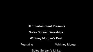 video 37 Soles Scream Experience: Whitney Morgans Feet Worshipped - femdom - feet porn tights fetish-9
