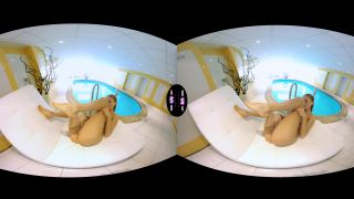 VR Nancy A - Blonde Enjoys Solo Play in a Pool 2017-9