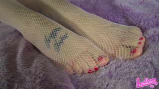 Pedicure Princess Missy Makes You Beg for a Fishnet  Footjob-8