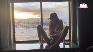 online porn video 45 hairy armpit fetish KatSaysMeow – Masturbating in Front of Hotel Window, kink on fetish porn-8