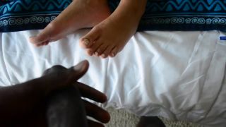 online adult clip 40 tori black feet fetish Giving step brother a footjob, handjob on femdom porn-3