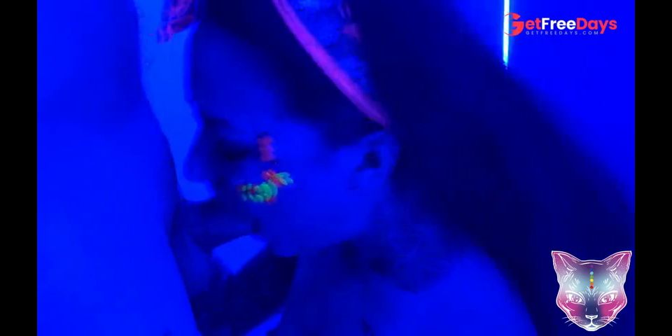 Neon Blowjob and Wet Missionary  But You Wont See the Ending