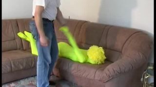 Porn tube Flexi doll in clown costume  2019-04-29-9