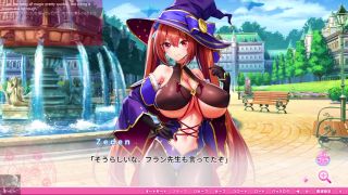 Big Tits HE FUCKS HER HARD while SHE was in a CLASS Motto Haramase Honoo no Oppai Isekai Oppai Maid Gakuen-1