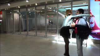 pantyhose rape lesbians jav hardcore porno german porn | Lena-Loch – Superkrank – Sperma-Hugging im Flughafen | german clips-9