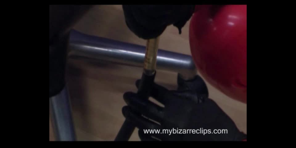 TheBondageMistressClub com slave-on-a-wire-part-23