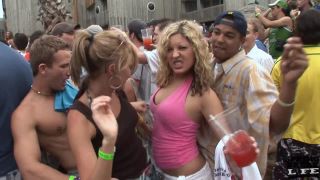 MTV Spring Break Beach Party Girls Dancing Slutty and Flashing Their  Tits-2